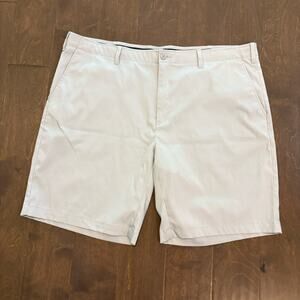 BCG Athletic‎ Golf Shorts Men 44W Light Gray 9” Inseam Performance Fabric Casual